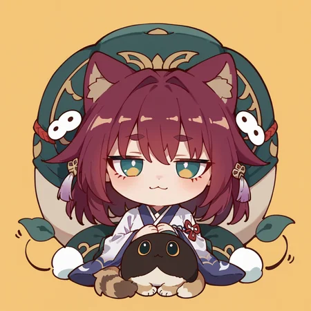 score_9, score_8_up, score_7_up, <lora:critterPickHonkaiStar_v10:1> hcrpick, animal, chibi, 1girl, Kamaitachi, animal ears, animal legs, thighhigh fur, tabi foot
<lora:V5.1_retrain:0.7>