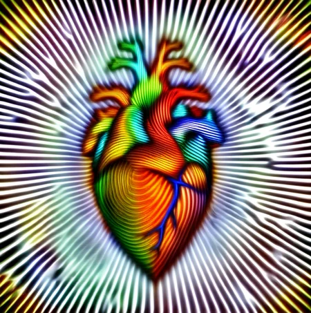 vibracol anatomical heart colorfull <lora:vibracol:1>