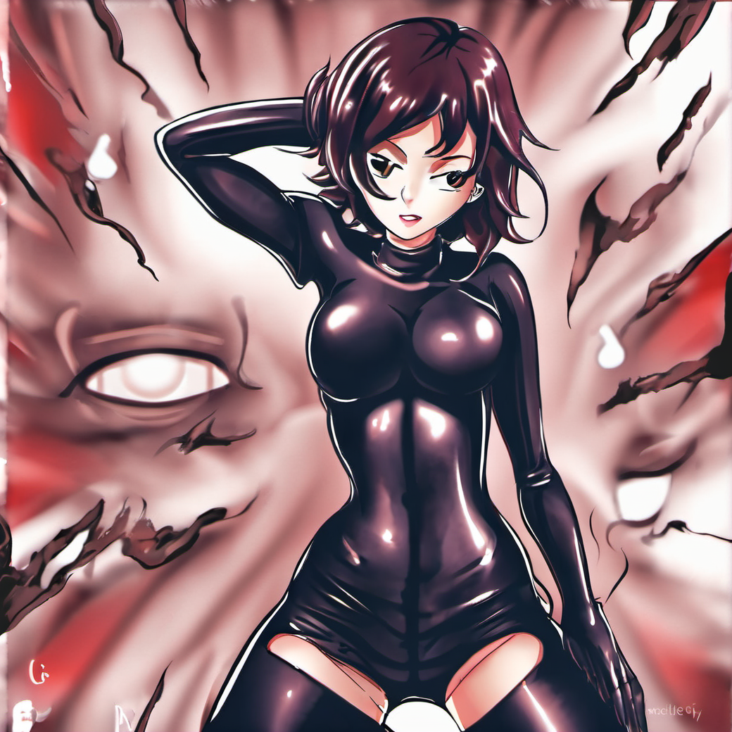 bc style, a woman with tight latex clothes, bc style  <lora:bc style:1>