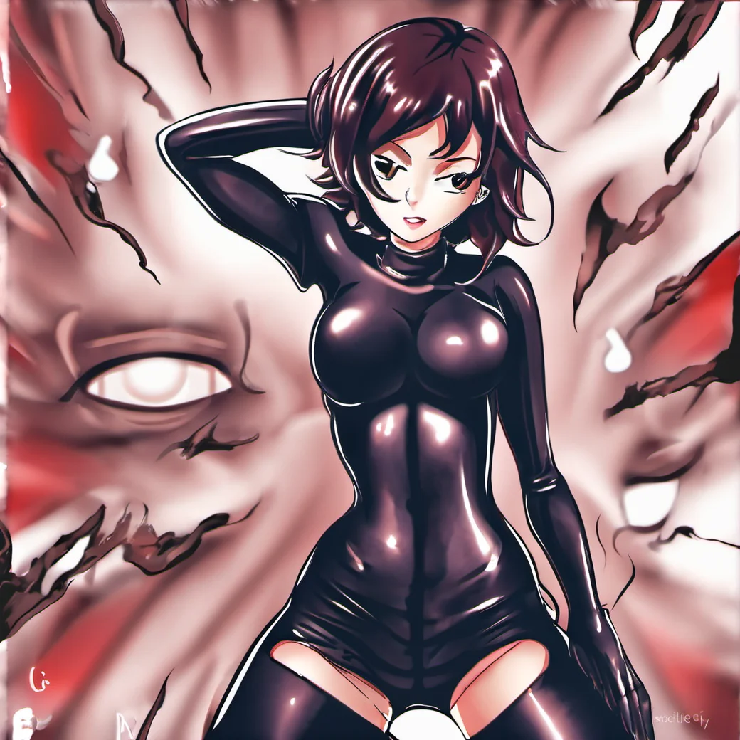 bc style, a woman with tight latex clothes, bc style <lora:bc style:1>
