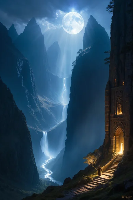 by wlop and Ted Nasmith in the style of Božidar Jakac , radiant, mystical <lora:more_art:0.30><lora:clothing_slider:2.00><lora:great_lighting:1.30><lora:aesthetic:1.15><lora:photorealistic_portrait:1.25><lora:RMSDXL_Enhance:0.45><lora:RMSDXL_Creative:0.35><lora:RMSDXL_Photo:0.45><lora:RMSDXL_Darkness_Cinema:0.50><lora:XDetail_heavy:0.45><lora:perfect_eyes:0.15><lora:perfect_hands:0.15><lora:midjourney:-0.15><lora:looking_at_viewer:0.75><lora:dpo:0.25>