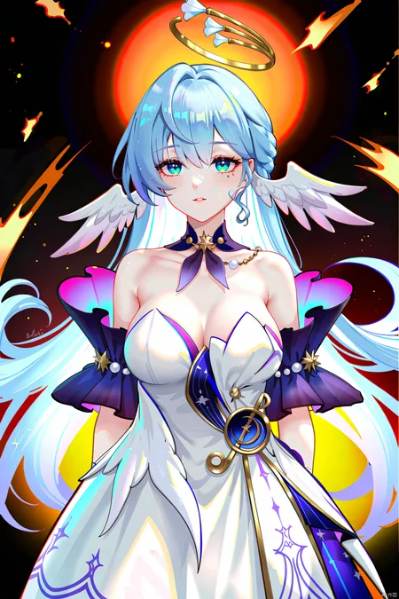 ( A3 | Pony | Kohaku) SDXL Lora-知更鸟-Robin-崩坏：星穹铁道 Honkai Star Rail-MIHOYO Collection 米家全家桶系列