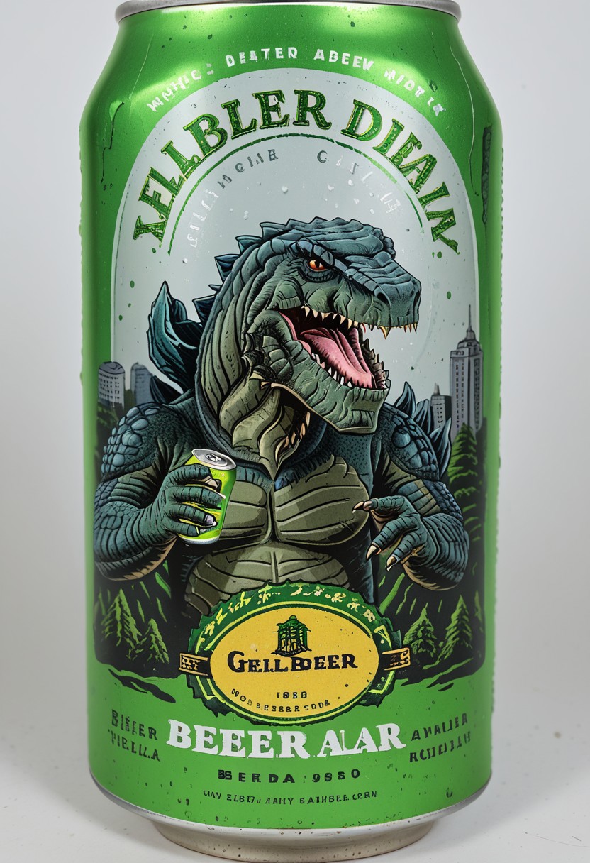 beerlabel, green beer can, zilla_1998, solo