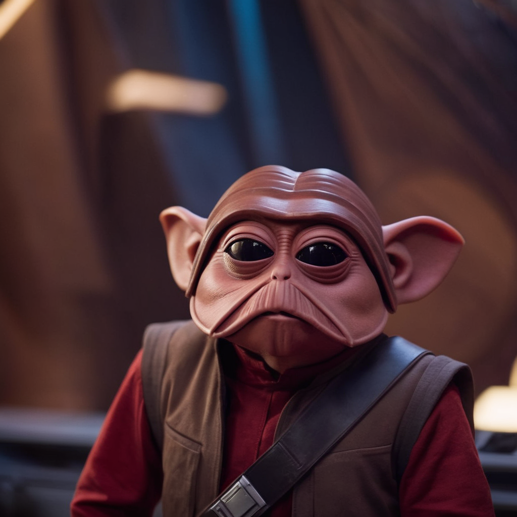 cinematic film still of  <lora:Nien Nunb:1.2>
Nien Nunb a person in star wars universe, shallow depth of field, vignette, highly detailed, high budget, bokeh, cinemascope, moody, epic, gorgeous, film grain, grainy