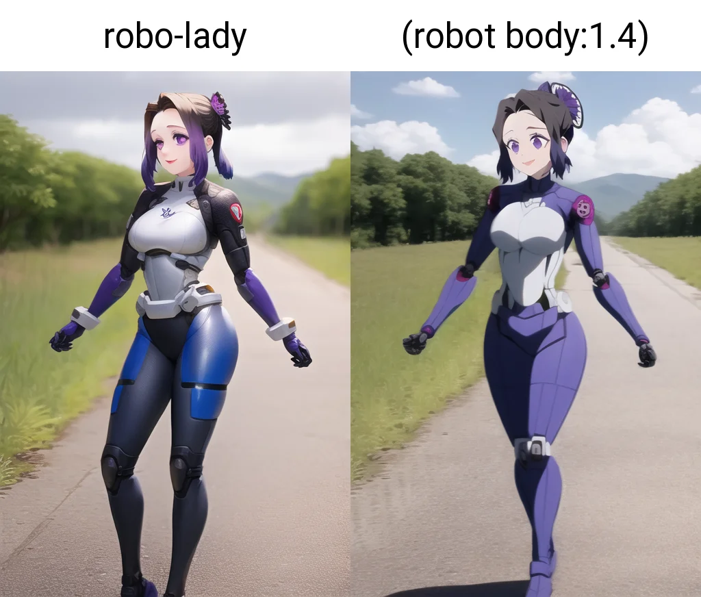 best quality, robo-lady, full body, shinobukochou