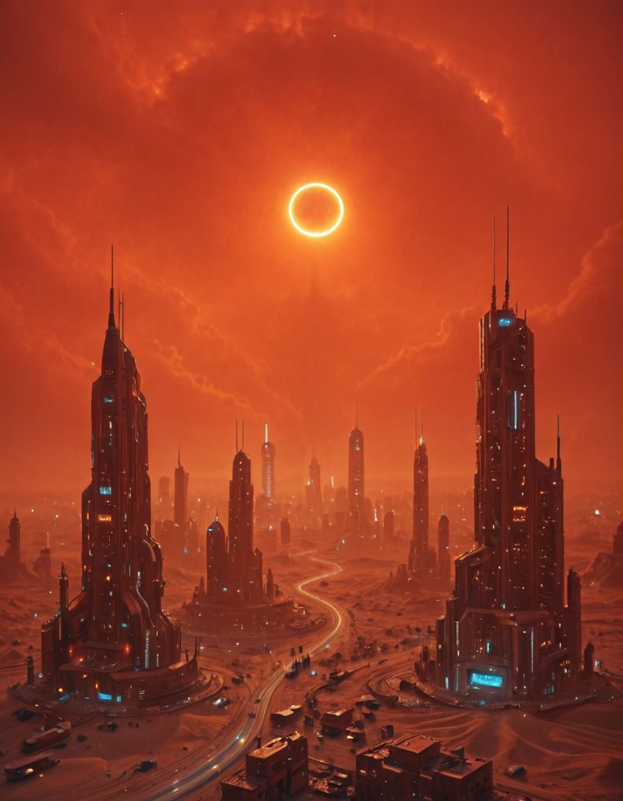 <lora:Space_Worlds_Minis:1> heatmini1, cyberpunk city in the desert