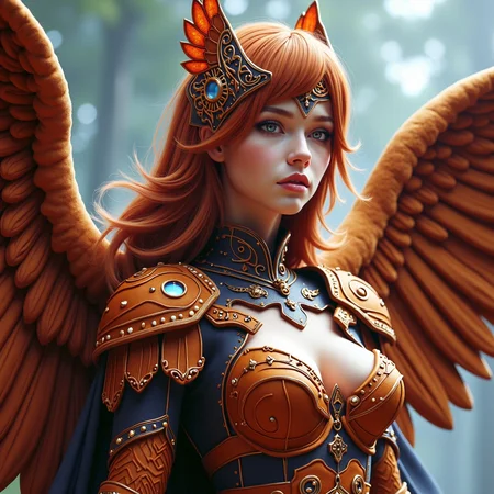 GingerbreadStyle Angel knight gothic girl, sci-fi, highly detailed, digital painting, artstation, concept art, smooth, sharp focus, illustration, art by artgerm and greg rutkowski and alphonse mucha
<lora:GingerbreadStyleFlux-step02000:0.9>