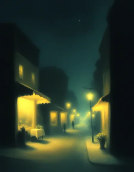 novuschroma style city street scene at night <lora:107_novuschroma_1:1>