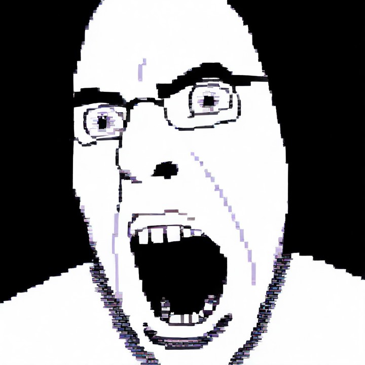 cobson, soyjak, pixel art