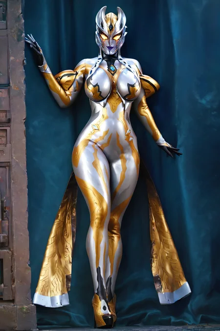 Analog style, vhs style, Dvd screengrab, classic anime score_9,score_8_up,score_7_up,
pov,1girl,mature female,milf,huge breasts,narrow waist,wide hips,full body,looking at viewer,high heels,
Outstanding,master work,32K,UHD,best quality,perfect work,ray tracing,ultra-clear,ultra-high-definition,detailed,ultra-high resolution,Best quality,masterpiece,soft light,official art,masterpiece,high quality,highres,absurdres,best quality,epic scene,natural textures,<lora:Carmeara Pony 2.5D:1>,carmeara,tokusatsu,alien,science fiction,bodysuit,silver bodysuit,