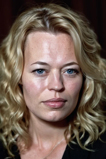 Jeri Ryan young from "Star Trek"