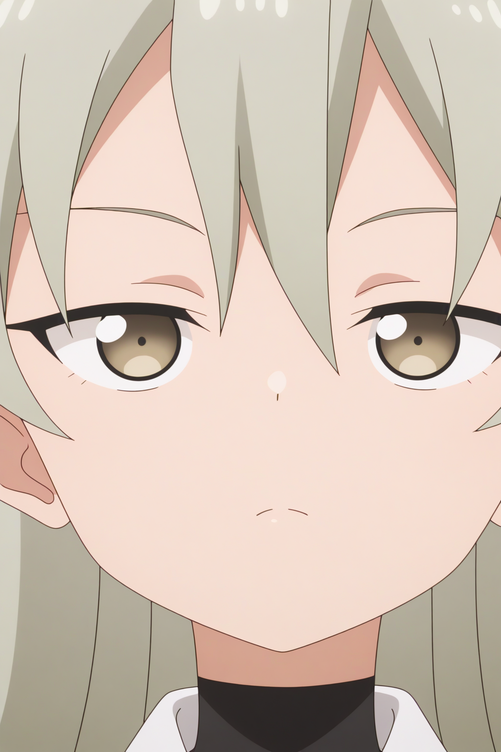 anime coloring, newest, masterpiece, Oniyuri, face close-up <lora:Kunoichi_Tsubaki_no_Mune_no_Uchi_-_Oniyuri_-_illustrious:0.8>