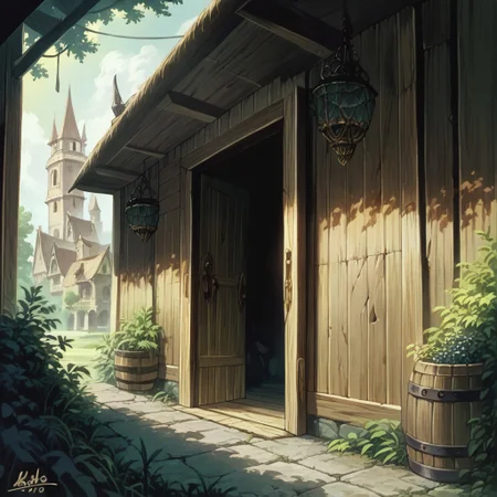 score_9, score_8_up, score_7_up, high quality, source_anime, high resolution, detailed, sharp outlines,
1girl, detailed face, beautiful face,
elf princess, elf knight, blonde hair, long hair, expressionless, looking at viewer,
outdoors, fantasy town,
cowboy shot, full body,
ghostintheshellstyle