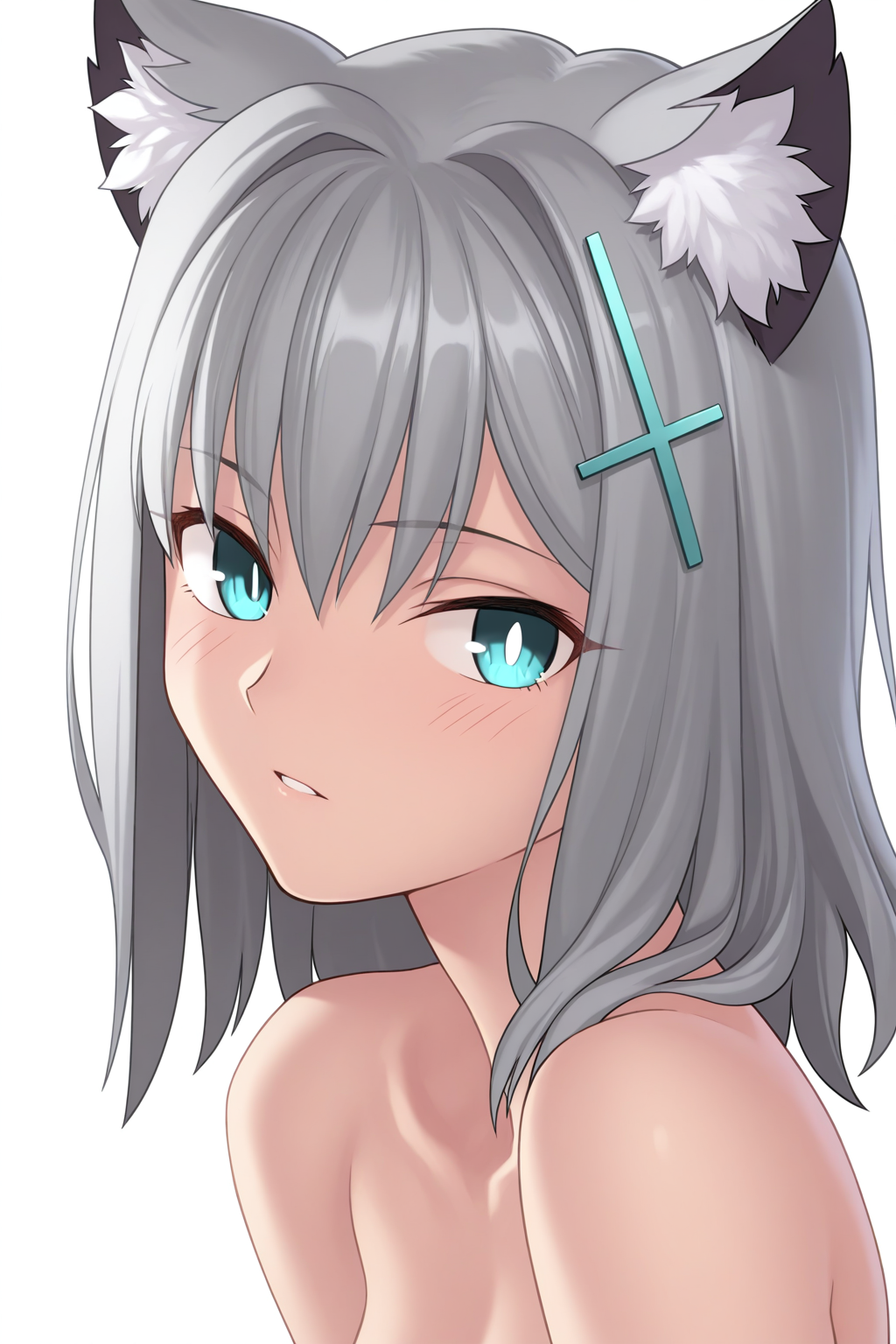 1girl, shiroko, <lora:TYPE-MOON_Style:1>, type-moon, masterpiece, best quality, high quality, highres, absurdres
