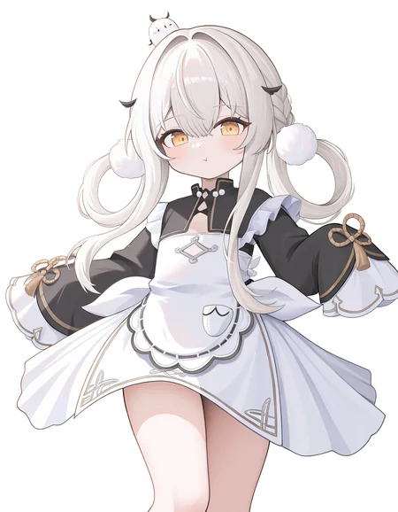 solo,1girl,looking at viewer,(white background:1.2),(simple background:1.3),white background,cowboy shot,<lora:feiyun:1>,feiyun,, masterpiece, best quality, very aesthetic, absurdres,newest, incredibly absurdres,