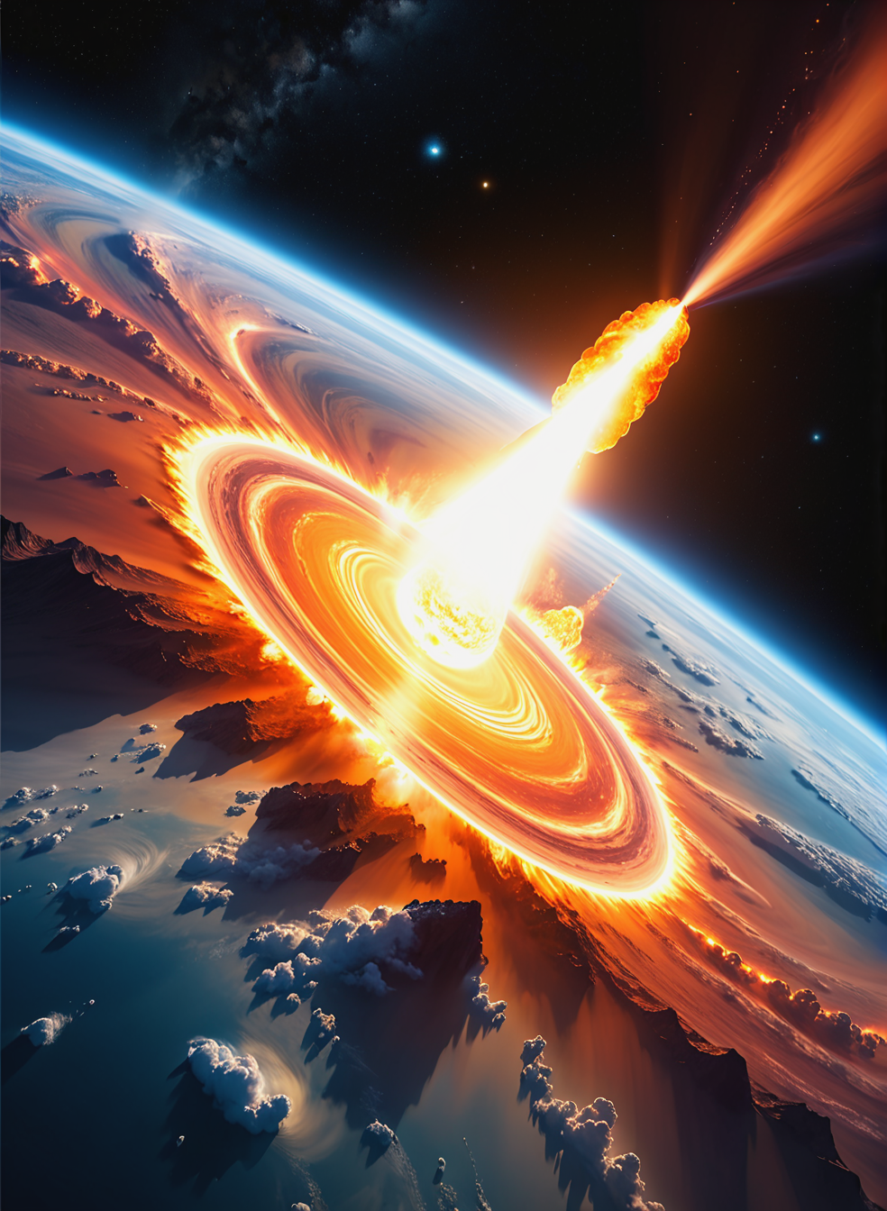 ((Cinematic film screensaver)), ((futuristic picture)), birth of the planet, celestial action scene, science fiction film Solaris, story Stanislav Lem, science fiction space, science fiction story about space travel, volcano planet, ((fire)), air currents, water drops, dynamic pose, tender, soft pastel colors, soft natural volumetric light, atmospheric, sharp focus, centered composition, complex background, soft haze, masterpiece, animalistic, beautiful, tiny detailed, ultra fine, dramatic lighting, (full body realistic photo), ((frame filled with various details)), soft lighting, (Highly Detailed:1.6), <lora:add-detail-xl:1.2>, ((professional photo)), ((64 megapixels)), HDR, (((ultra high quality))).