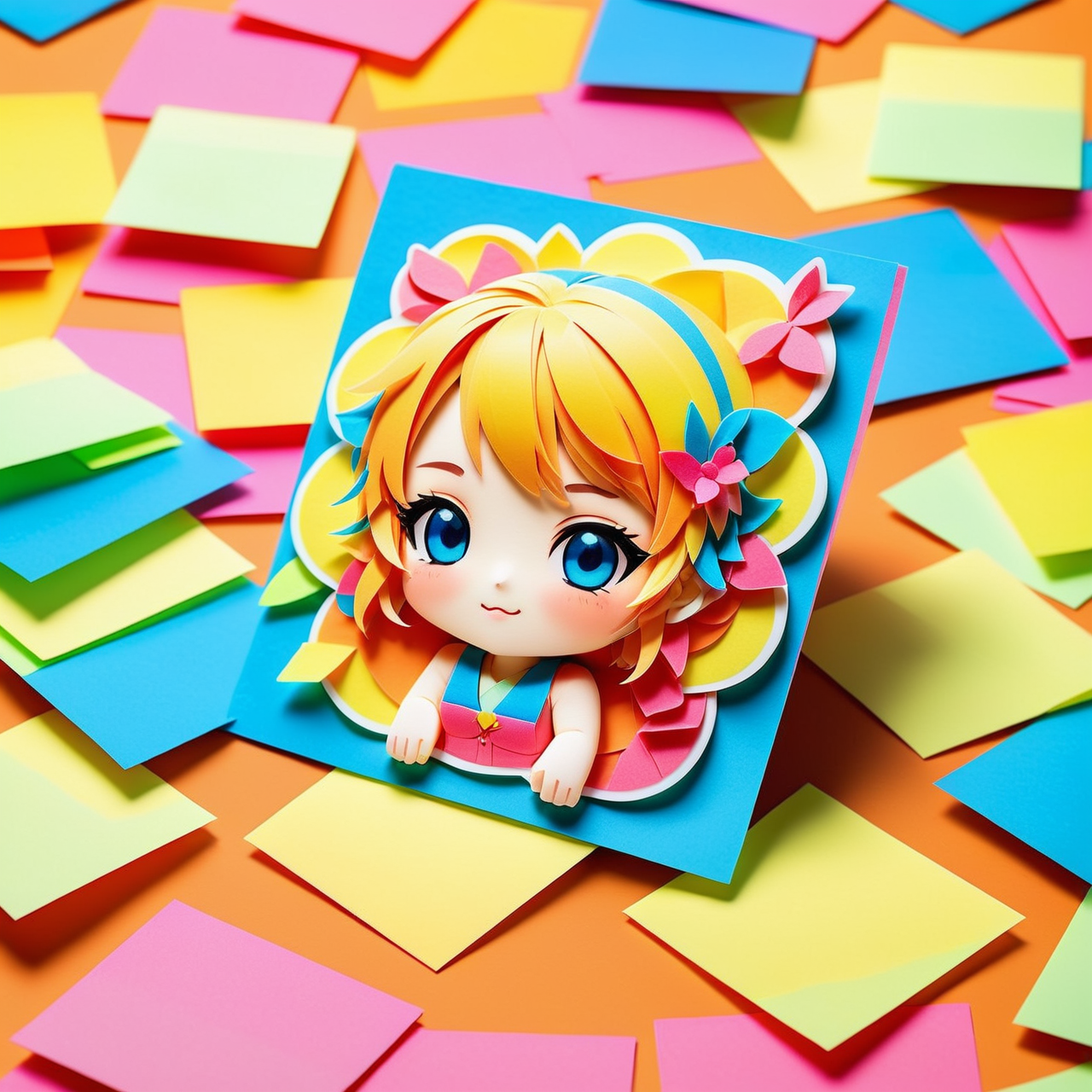 cute elegant "Don't dream it's over.", highly detailed, soft focus, F/8, chibi, decorative, Jed-StickyN, <lora:StickyNotesStyle:1>, glowing, highly enhanced, theatrical, dynamic cinematic color, artistic, badge, very, enhanced quality, highly color focused, located artistic