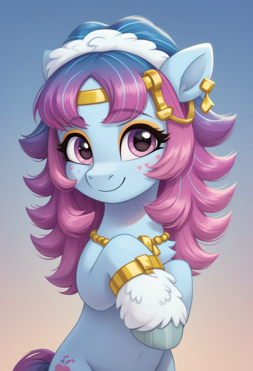 score_9, score_8_up, score_7_up, score_6_up, score_5_up, score_4_up, my little pony, (((naked))), <lora:odessa_evensong:0.7>odessa evensong, pony, Light blue body, tail and mane, long and voluminous, gradient, purple to deeper blue, with curls embedded in the strands,  Clothing fluffy light blue leg warmers, golden bracelets on the front legs and a golden headband with a similar design on the ears, chest adorned with a golden necklace with a small bell-shaped pendant, white, fluffy headband
1girl, ((solo)), (sexy), beautiful, detailed, (detailed cute pony face), detailed eyes, detailed fur, detailed hooves, beautiful, vector, flat colors, (beautiful long eyelashes), (beautiful hooves), ((coastal town background)), colorful background, (looking at you, looking at viewer:1.5), selfie, smiling, one eye closed, ((close-up)), high angle
<lora:Wholesome_MLP-v1.0:1> <lora:OtherStyle_01:1>