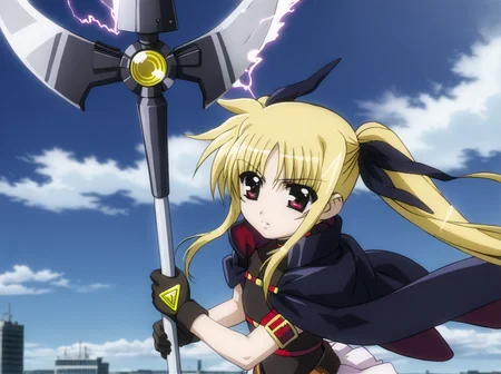 detailed background, shiny skin, rating safe, 
<lora:fate.pony:1>,
fate,  cape, thundersmasher,
axe,