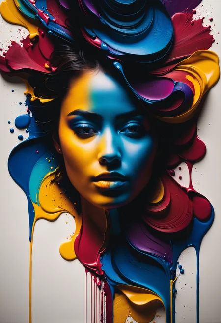 colorful ink cascaded the canvas, forming human face, photo, studio lighting, sony a7, 35mm, hyperrealistic, big depth of field, concept art, colors, hyperdetailed, hyperrealistic, (big depth of field), (moody lighting), (ambient light), ((cinematic)), masterpiece, best quality, photograph, dreamlike, face focus, intricate details, sharp focus, photography, photorealism, photorealistic, soft focus, volumetric light, (****), (intricate details), (hyperdetailed), high detailed, lot of details, high quality, soft cinematic light, dramatic atmosphere, atmospheric perspective, raytracing, subsurface scattering,