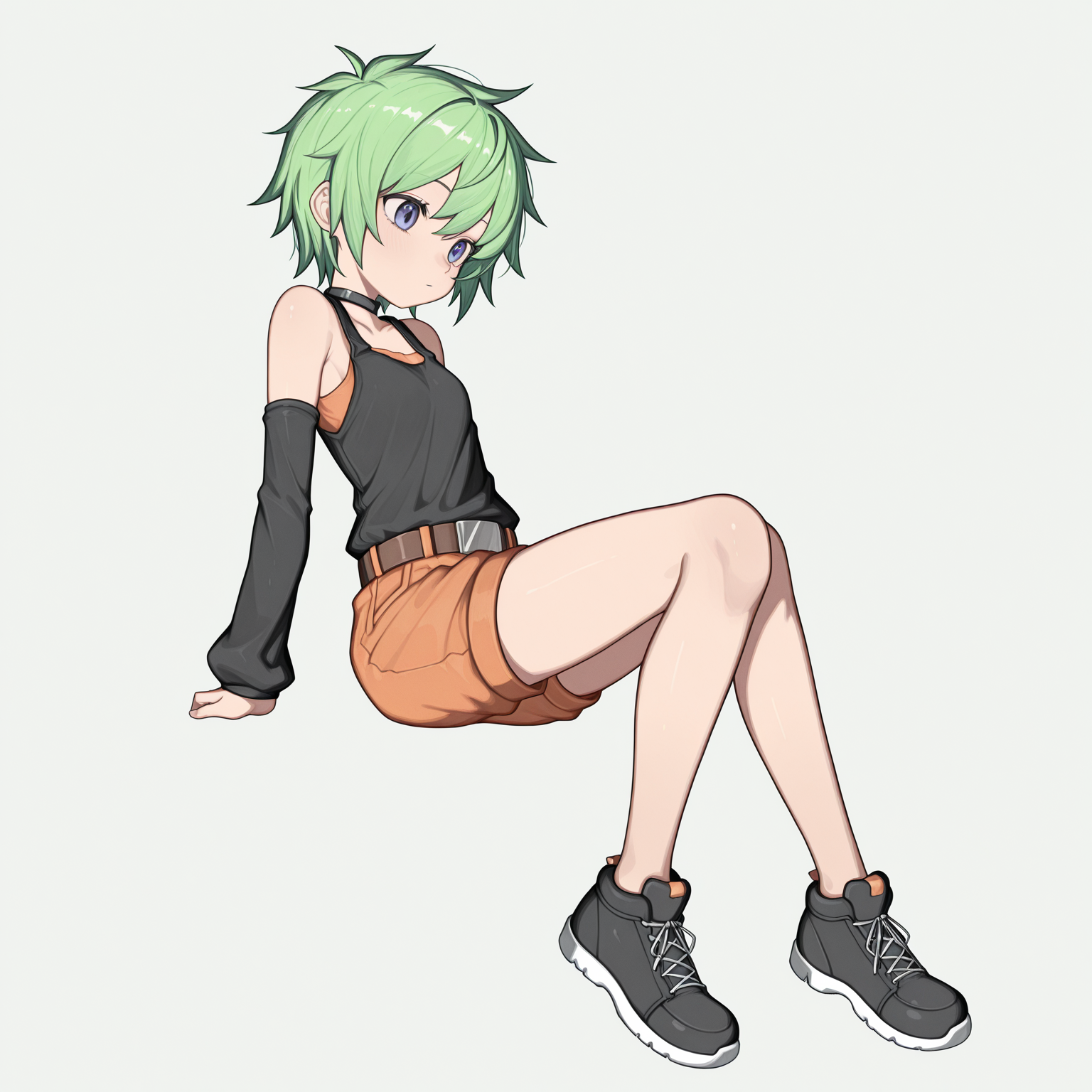 1girl,
iruoj, sugufit, arm warmers, shoes,
Masterpiece, best quality, great quality, absurdres, <lora:Iru_100_Orange_Juice:1.0000000000000002> <lora:illustriousXL_stabilizer_v1.72:0.5000000000000001>