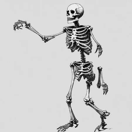 <lora:DarkInkAI:1> DarkInkAI, dancing skeleton, inksketch