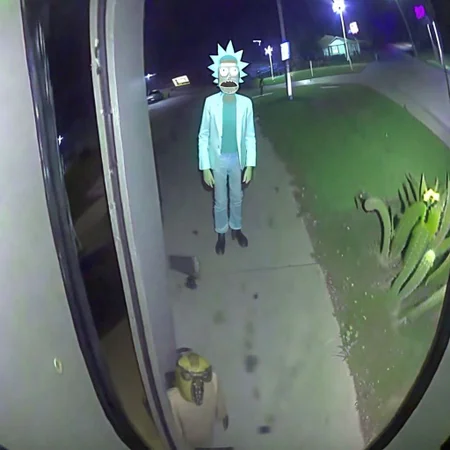 Rick Sanchez CCTV Style <lora:SDXL-CCTV-Style-Lora:0.8>