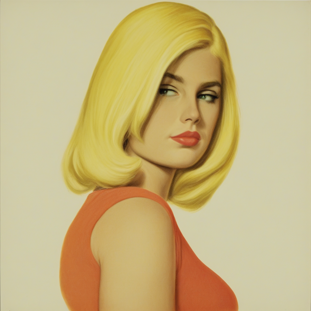 1girl, blonde