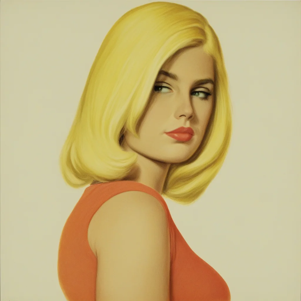 1girl, blonde