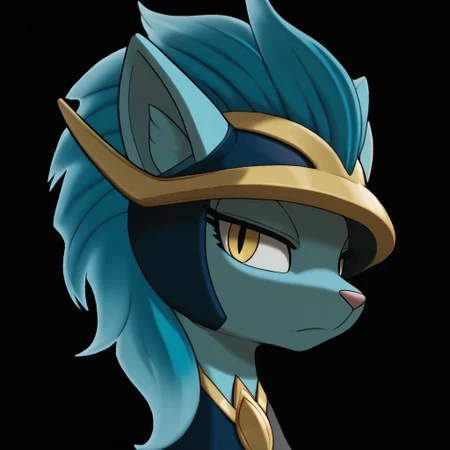 <lora:pokemon_pony_xl:1.0>, haracter, fake pokemon, ken sugimori art style, resembles a dominant battlecat fantasy creature that has a light blue, feline-like body with a long, curling tail. It has large, expressive eyes and a playful expression. On its head, it wears a helmet with a transparent visor and gold accents. Two plumes of white, ethereal smoke rise from the helmet, giving the impression of a mystical power source., score_9, score_8_up, (Masterpiece:1.3) (best quality:1.2) (high quality:1.1)