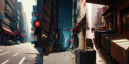 highly insanely detailed, masterpiece, top quality, best quality, highres, 4k, 8k, RAW photo, (very aesthetic, beautiful and aesthetic), bebop cityscape, buildings, radiator, ait conditioning, cardboard box, trash, street, car, <lora:bebopv01:0.6>, 
__lazy-wildcards/dataset/background-color__âââ