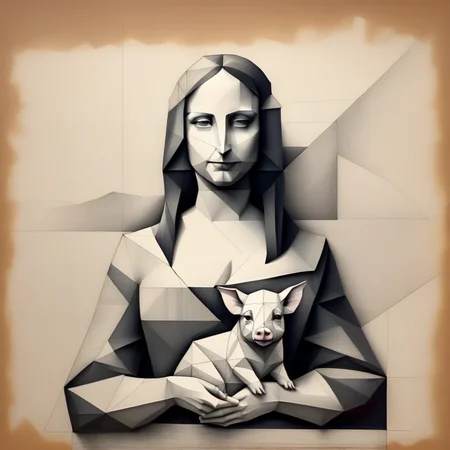 gformix geometric sketch mona lisa, lady with a piglet
<lora:gformix:0.8>