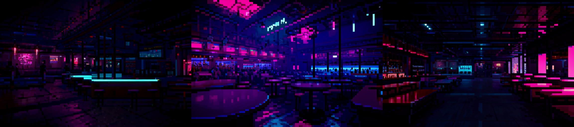 highly insanely detailed, masterpiece, top quality, best quality, highres, 4k, 8k, RAW photo, (very aesthetic, beautiful and aesthetic), 
__lazy-wildcards/subject/env-bg-interior/cyberpunk_club/prompts__, 
<lora:Cyberpunk_Club:0.7>, 
(1girl:1.3), 1other, 
__lazy-wildcards/dataset/background__,âââ