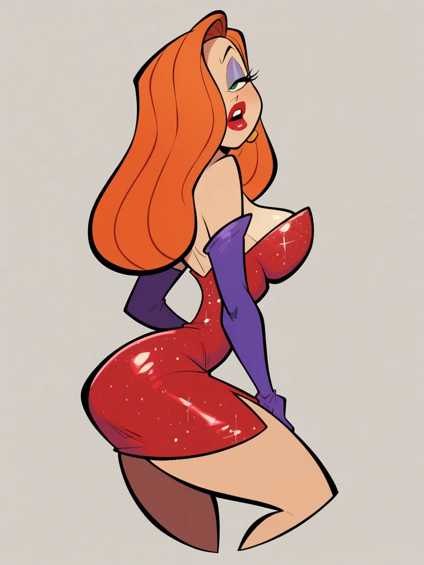 score_9, score_8_up, score_7_up, score_6_up, <lora:fl1ntsXLP:0.8> fl1nts, jessica rabbit,