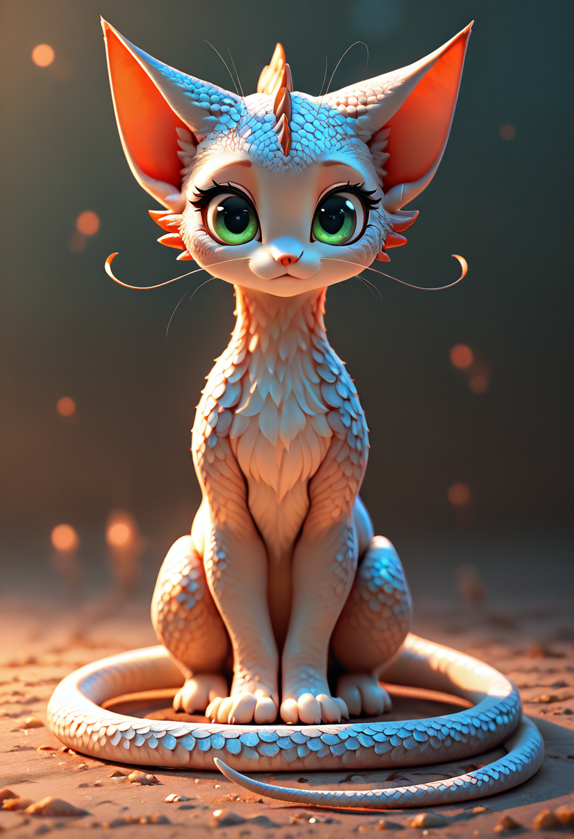 masterpiece, best quality, 1girl, solo, eyelashes, (beautiful eyes),    DracoCat, sitting on a wooden platform, looking at viewer, green eyes, long tail wrapped around feet, full body, inked drawing, hatching (texture), bold lines, high contrast, vintage etching aesthetic, dramatic shading, depth of field  ,<lora:DracoCatIXL:1.0>,
