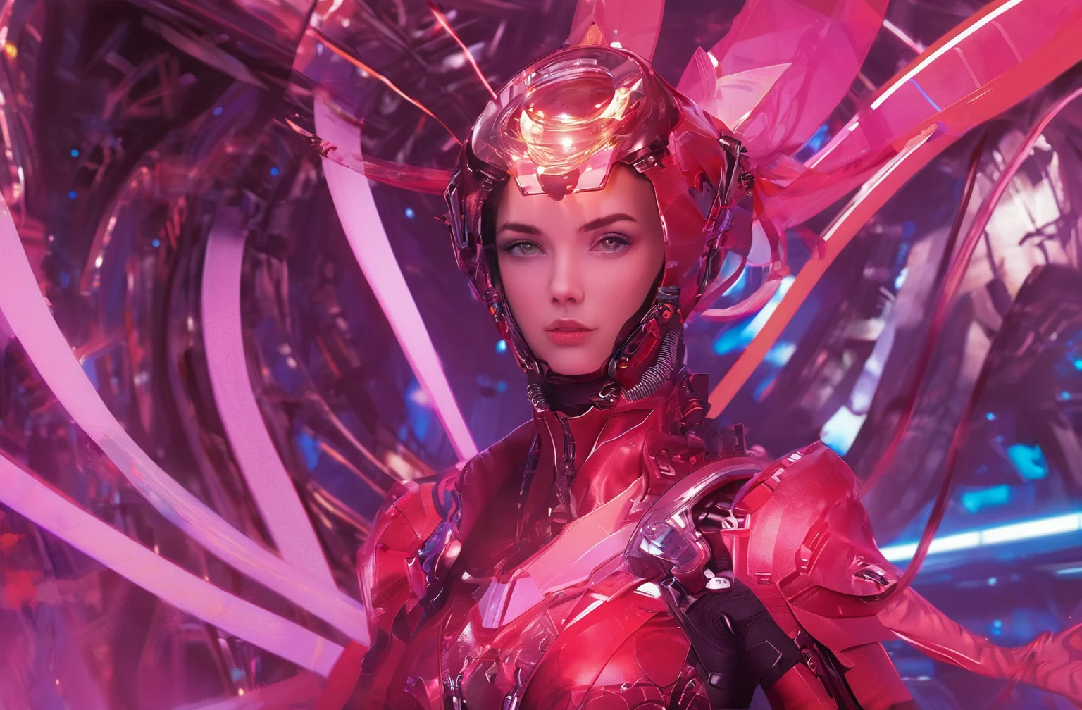 concept art FN Concept,Cyber effects concepsolo,Digital art concept,1girl,front view,<lora:FN_concept-000006:1>, . digital artwork, illustrative, painterly, matte painting, highly detailed