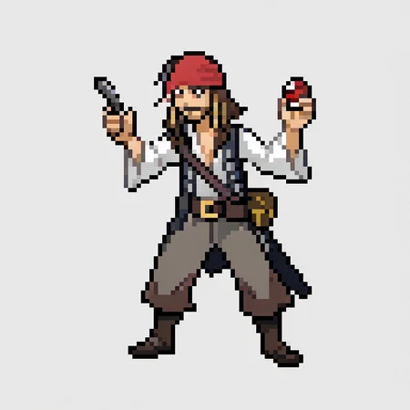 jack sparrow, pirates of caribbean
 <lora:pk_trainer_xl_v1-1:0.7>
 simple background