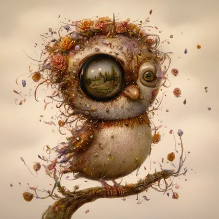 <lora:SDXL_Style_by_Naoto_Hattori_Sa_May_V4:1> Style by Naoto Hattori a pinguin