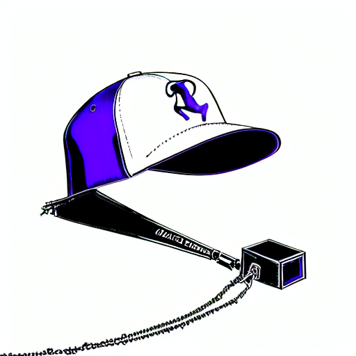 darknet_diaries, jewelry, spot color, white background, desk, monster, bound, baseball cap