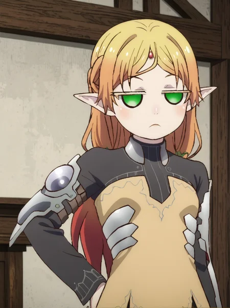 detailed background, shiny skin, posing,
<lora:elf.pony:1.0>,
elf, meme,
shade face, indoor,