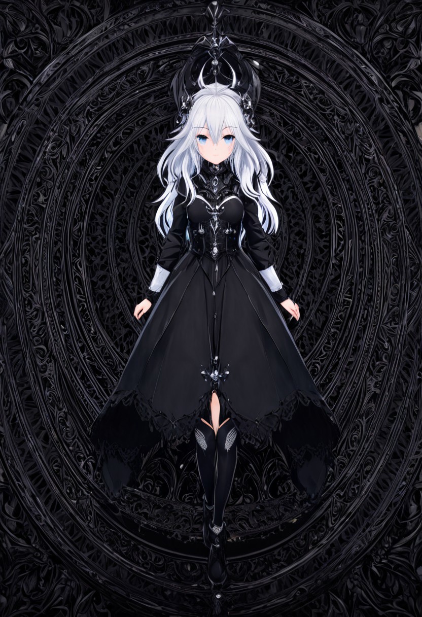 dreamcore background, highly detailed,1 girl,full body
