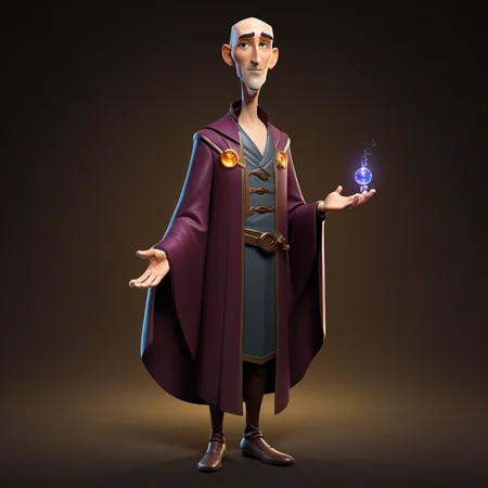 man character standing Alchemist, philosopher's stone, transformation, elixir, transmutation, mystical, enlightenment, experimentation, knowledge.  <lora:STYLIZARD_v1:0.95>