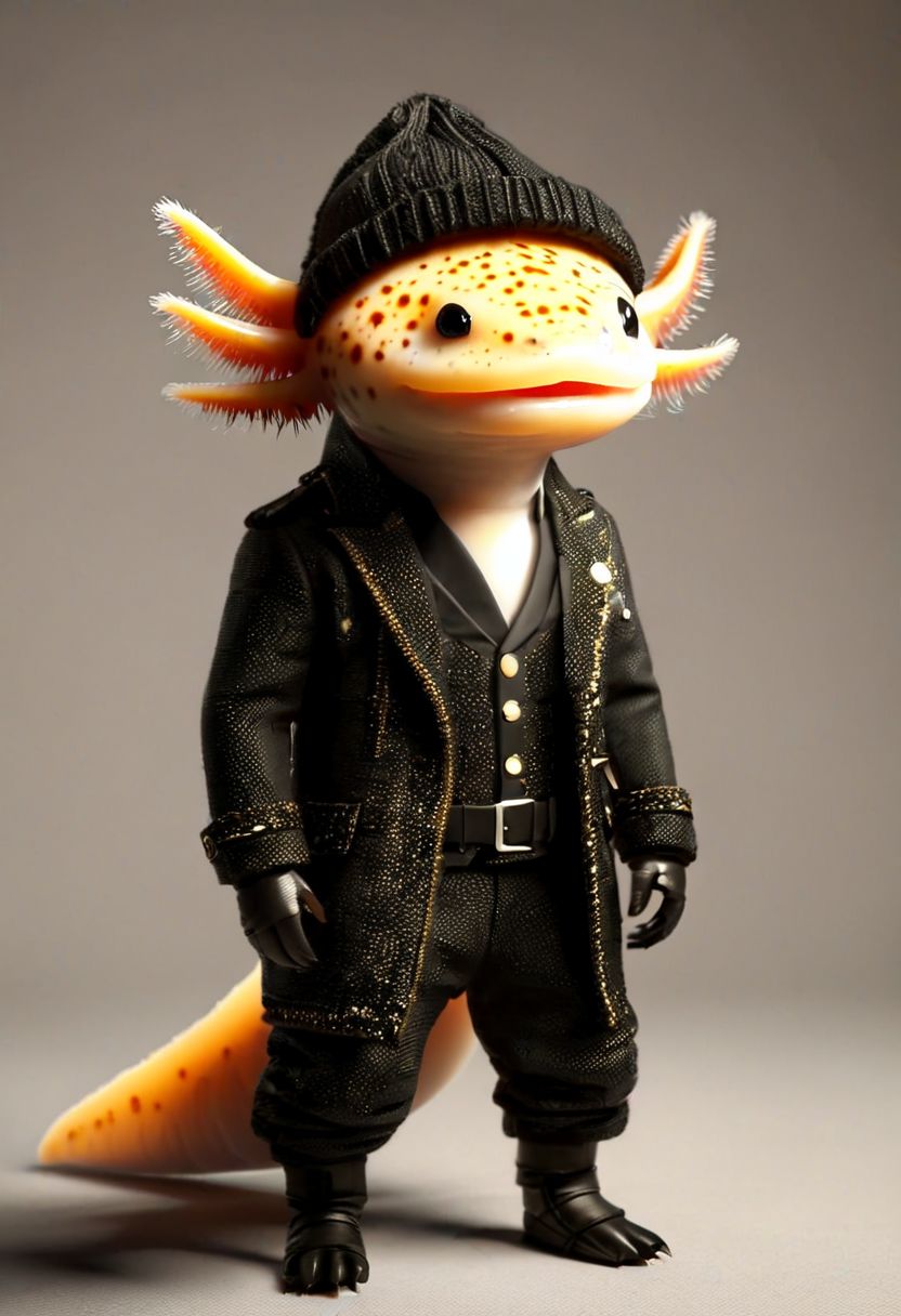 4xolotl, Axolotl (wearing outfit)