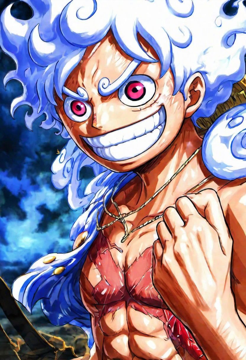 2D ( Portrait:1.1) 1Luffy in  Wano, (best quality, masterpiece, detailed, highly detailed face) ,(high definition face:1.0),(detailed eyes:1.0) 8k,(Smilex2), (solo), amazing perspective, profesional composition ,