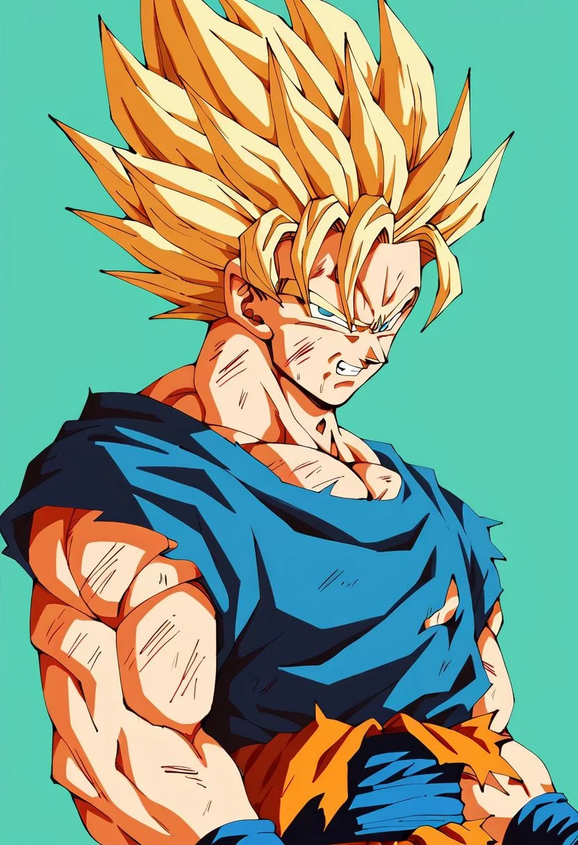 score_9, score_8_up, score_7_up, score_6_up,rating_questionable,((Solo:1.0)),(goku,sayan1), (super expresive), ultradetailed, masterpiece, best quality, highres
