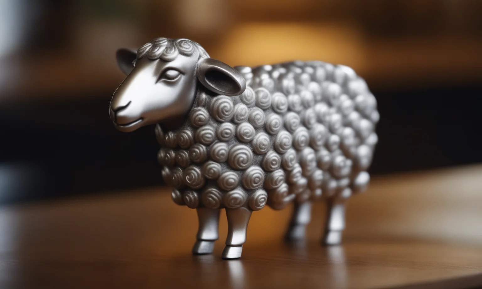 cinematic film still <lora:silvercarvingcd_xl-000005:0.3>,a handmade model toy of a sheep made of (silvercarvingcd_xl,silver carving,shiny:1.3) in office,no humans,long-focus,tilt-shift,indoors,full body,chinese zodiac,wooden table,cutie,cute,still life,animal statue,front view,facing viewer,looking at viewer . shallow depth of field, vignette, highly detailed, high budget, bokeh, cinemascope, moody, epic, gorgeous, film grain, grainy, 8K, HDR, UHD, masterpiece, best quality, highly detailed, high resolution, finely detail, extremely detailed, ultra detailed, wallpaper