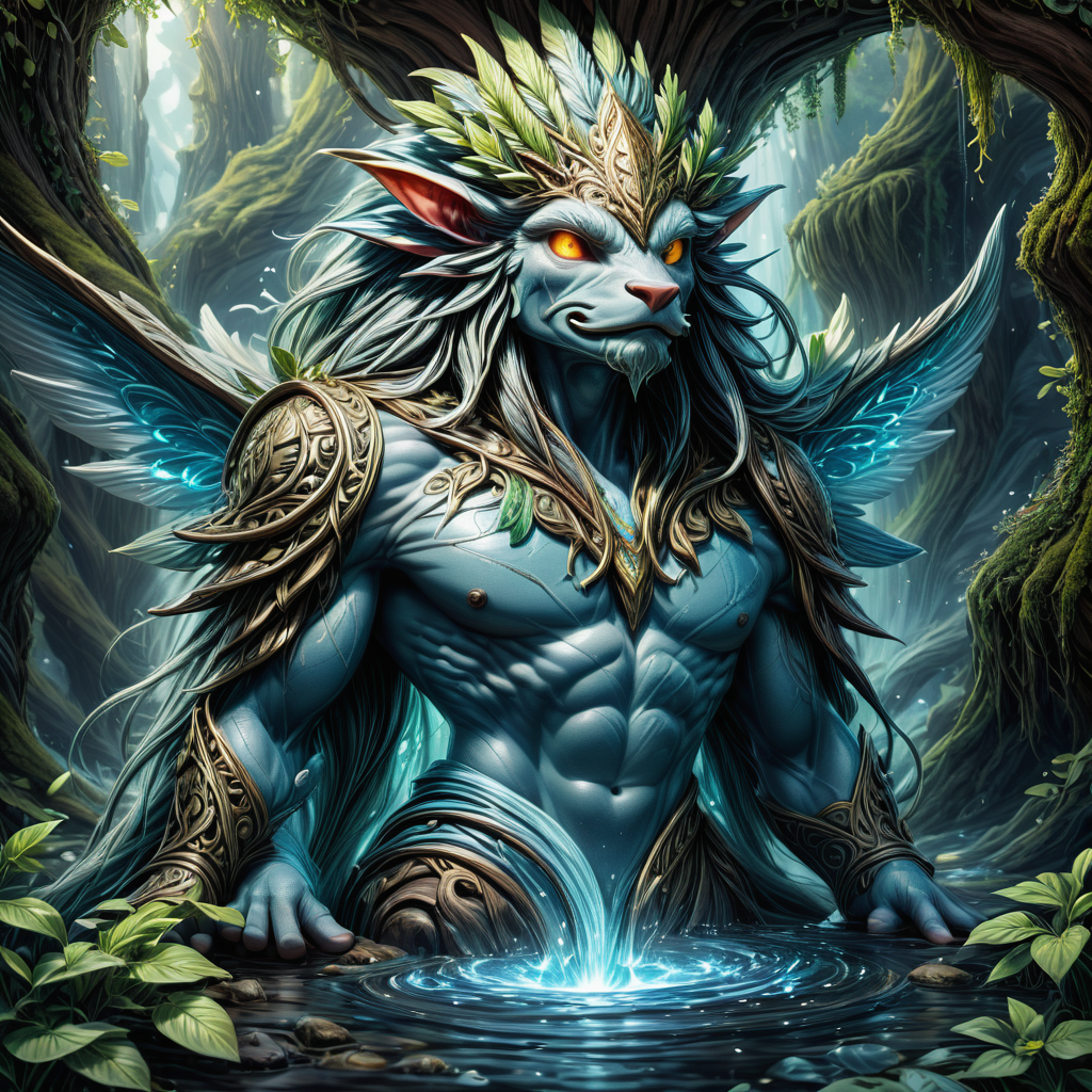 hyper detailed masterpiece, dynamic, awesome quality,LoromXL_Druidic_Naturalism,
tomte, humanoid upper body,fish tail, long flowing hair,   enchanting alluring appearance, aquatic beauty, aquatic hues, singing and enchanting melodic voices, varied, benevolent   <lora:LoromXL_Druidic_Naturalism:1>