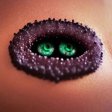 trypophobia face