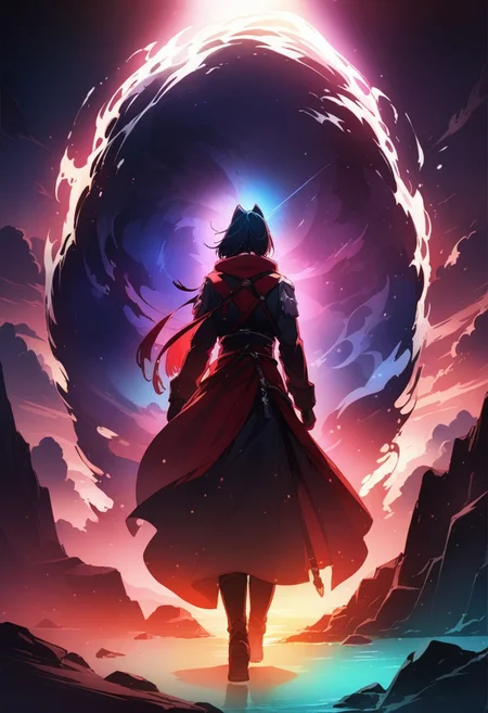 (masterpiece), best quality, (4K), (cinematic lighting), highly detailed, 8K, UHD, ultra detailed, immersive picture, vivid colors, volumetric light, cinematic light, extremely detailed CG, BREAK,
DARK SIDE \(PICTURE BOOK\)