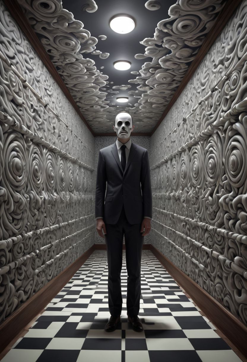 A surreal mind bending optical illusion